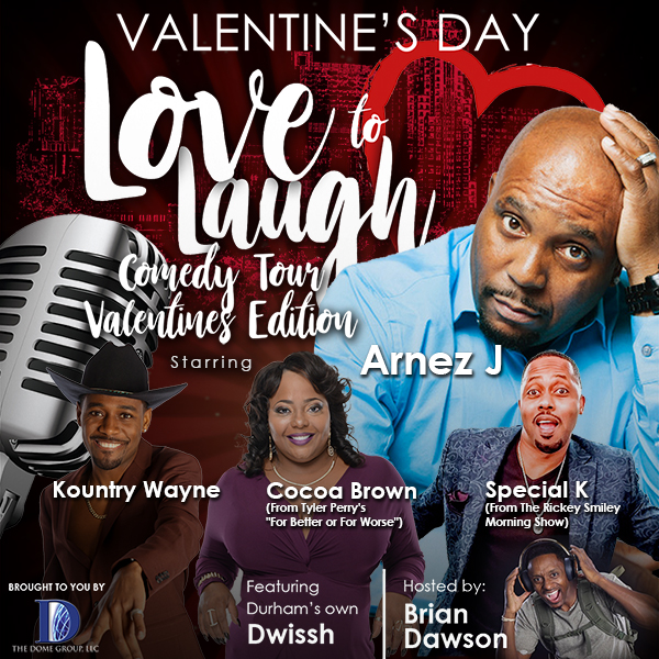 Valentine's Day Comedy Jam Tickets 15th February Orpheum Theatre