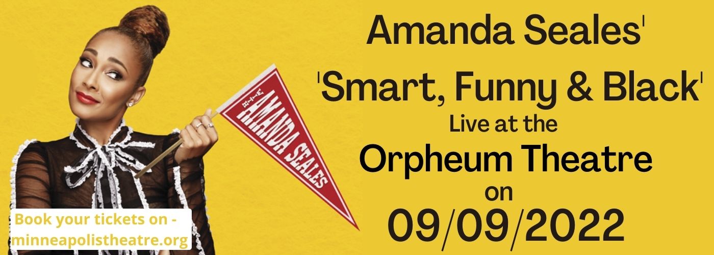 Amanda Seales Smart Funny And Black 9 September 2022 Orpheum Theatre